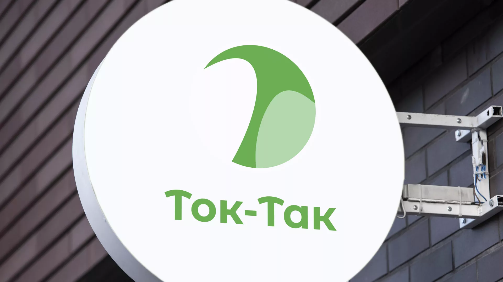 Разработка логотипа аутсорсинговой компании «Ток-Так» в Реже